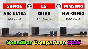 Sonos Arc Ultra vs LG S95AR vs Samsung HW-Q995D Soundbar Features, Sound & Value– Full Comparison