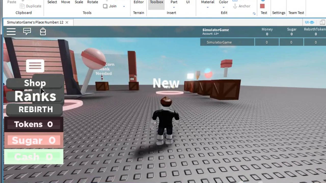 Roblox How To Make A Simulator Easy Game