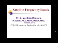 Satellite Frequency Bands