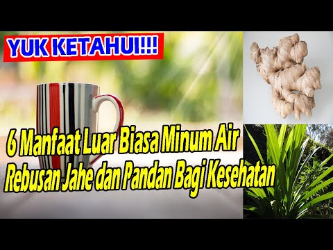 Manfaat Wedang Jahe Pandan