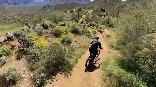 Drone Follow: Mountain Biking @ Red Mountain Rush #HoverX1