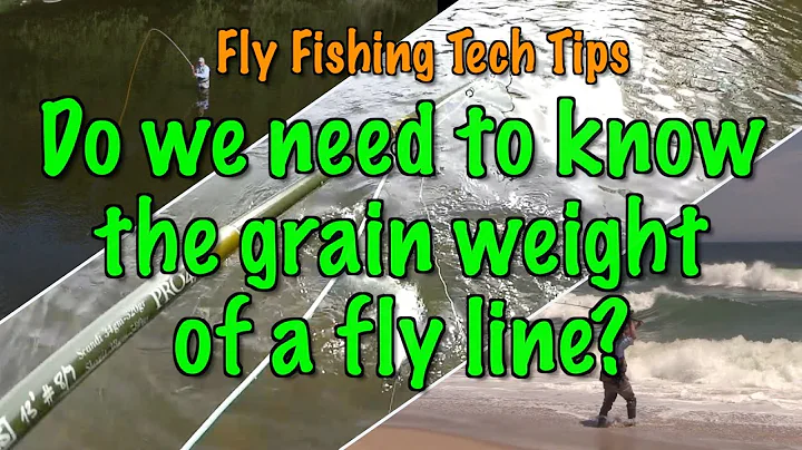 La importancia del peso del grano en las líneas de pesca con mosca