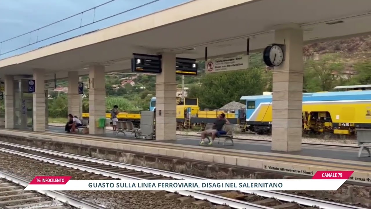 Guasto sulla linea ferroviaria, disagi nel salernitano