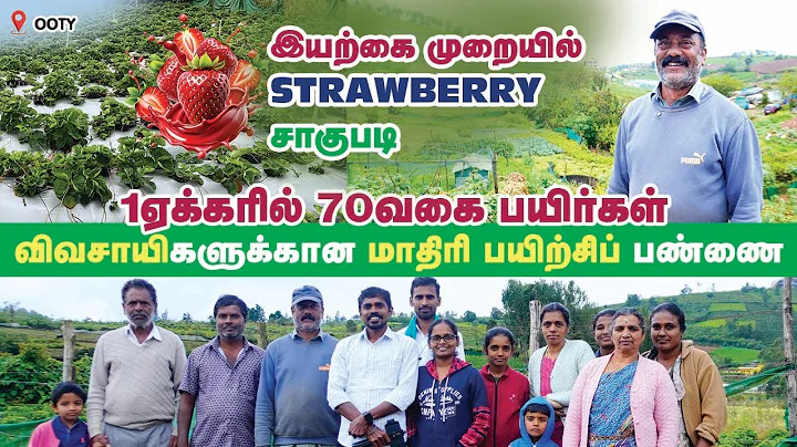 Organic Farming Model Farm | மண் வீடு, காய்கறிகள், Strawbery | Wooddas Farm | Pasumai Talks