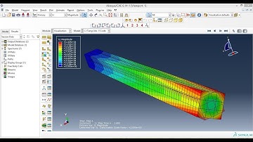 Abaqus Tutorials - How to Apply Moment to a 3D Solid Part