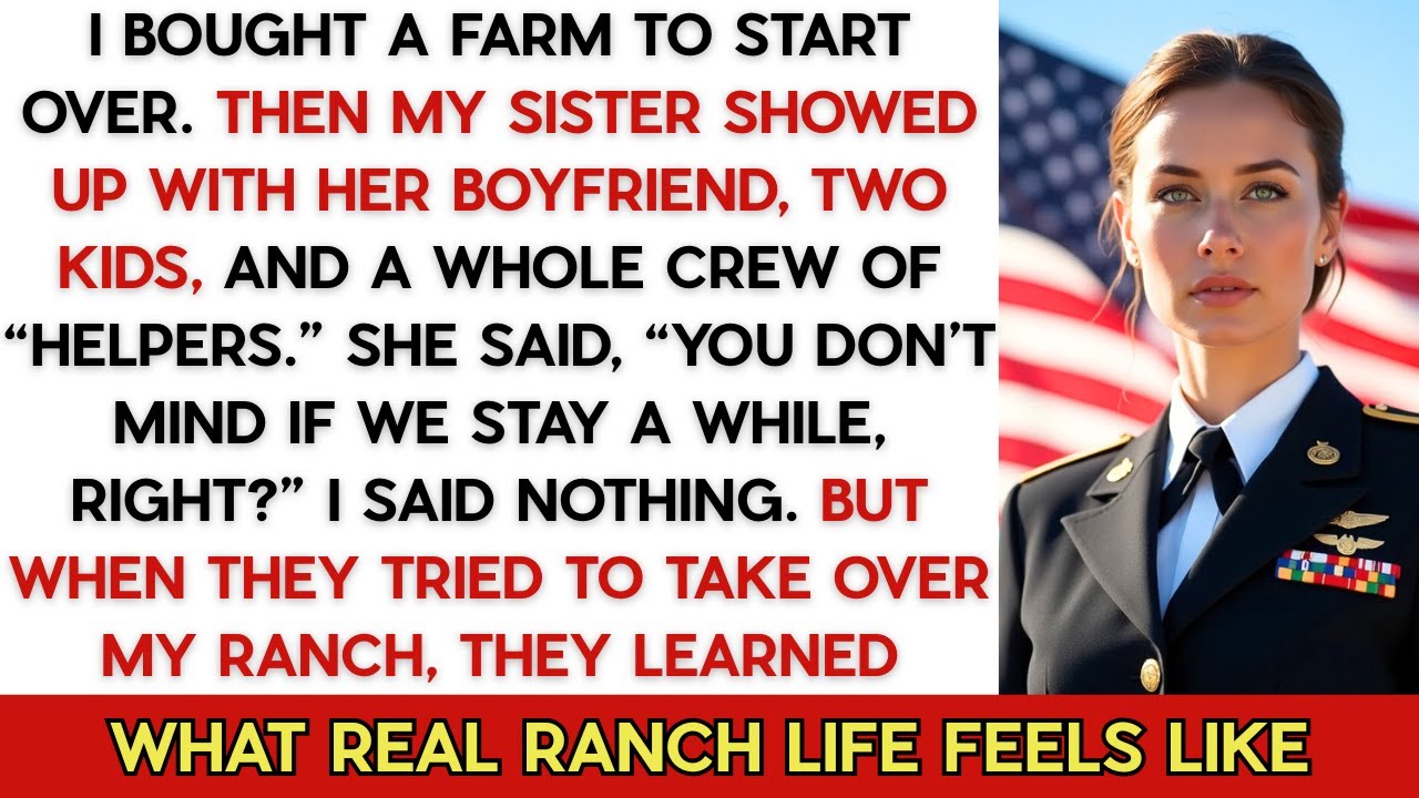 I Bought A Farm To Start Over, But My Sister Wanted To Bring A Crowd. So I Surprised Her…