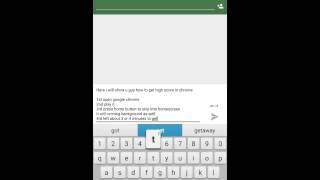 Trick - get high score in google chrome android screenshot 5