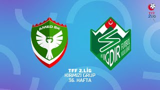 Tff 2. Lig Kırmızı Grup Amed Sportif Faaliyetler - Alagöz Holding Iğdır Futbol Kulübü