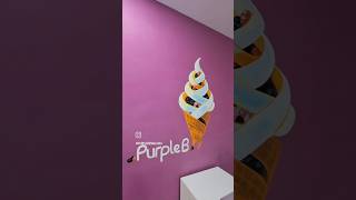 Purple B, Icreams! HSR Layout, Sector 07, Bengaluru 💜#icecream