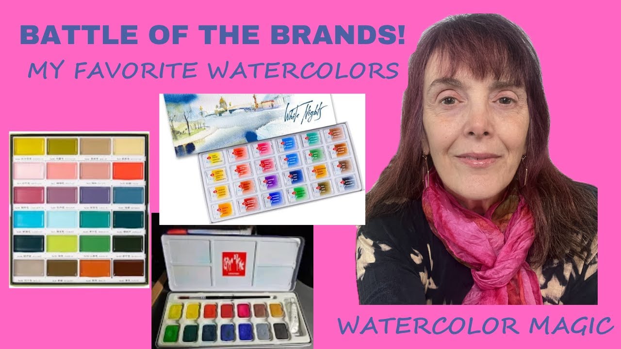 Watercolor Magic ✨Battle of the Brands ✨My Top Three Favorite Watercolors 