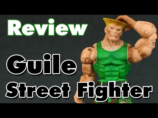 Boneco Guile Street Fighter IV