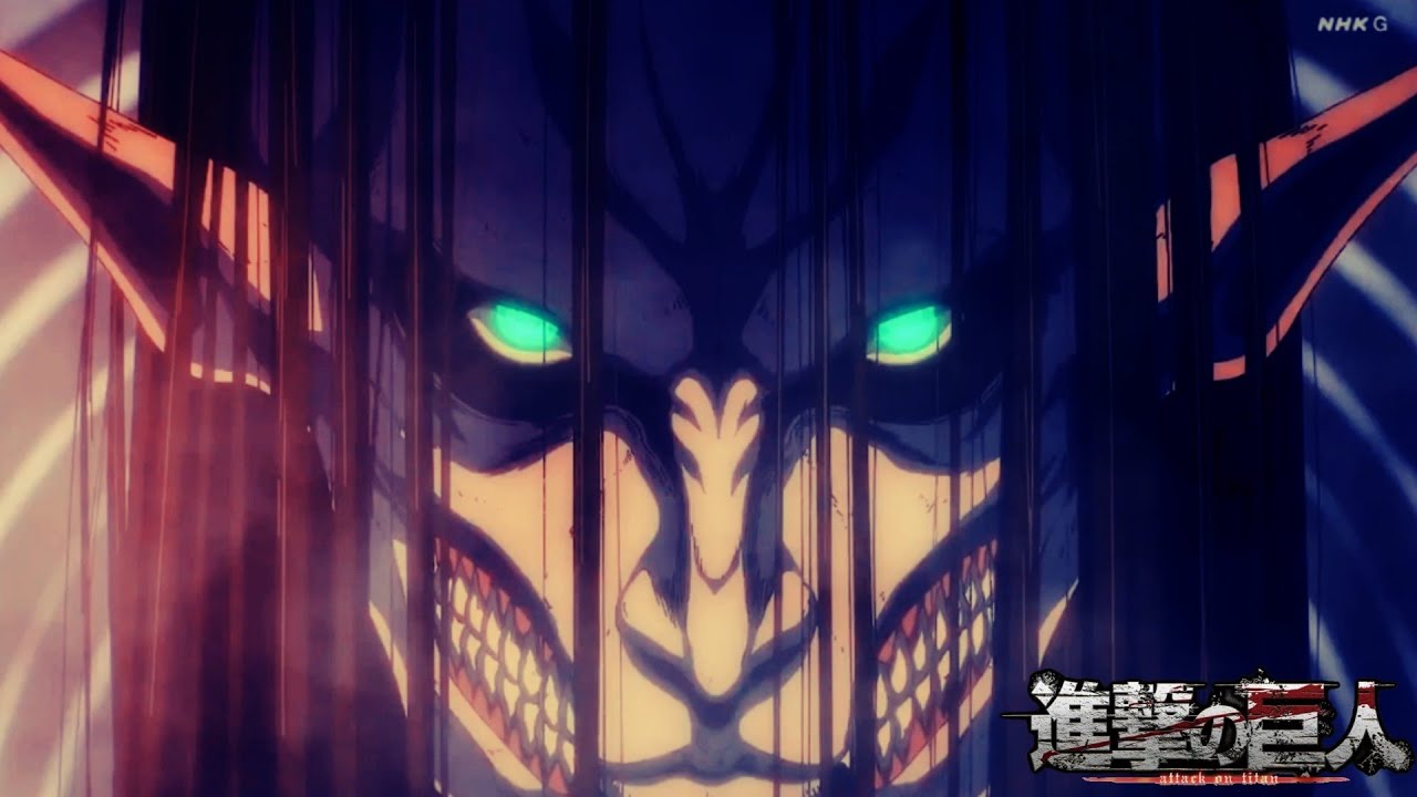 Eren Rumbling Marley - Founding Attack Titan Full Appearance Attack on ...