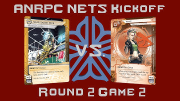 Netrunner ANRPC NETS Kickoff Tournament - Round 2 Game 2 - Near Earth Hub vs. MaxX