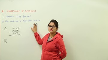 Best Online Free Lecture l Class 7th I Maths I ICSE I  Decimals I L46