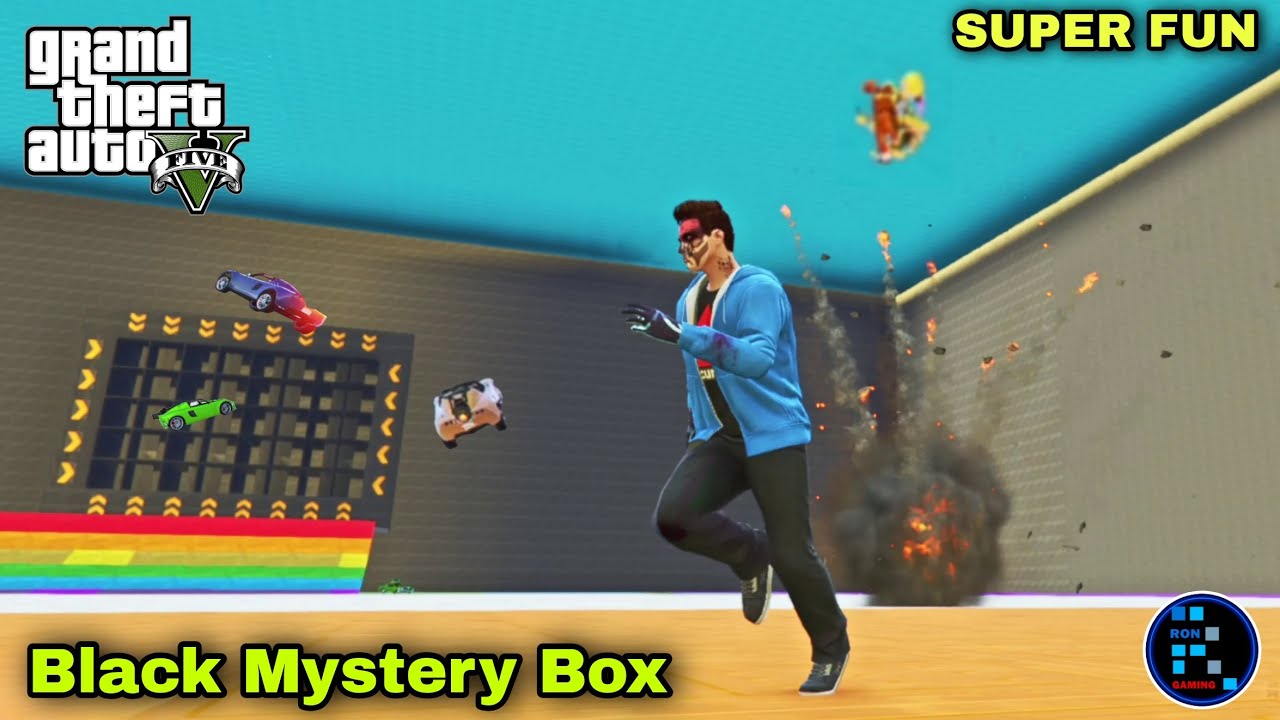 [Hindi] GTA V | Black Mystery Box Me Ron Ne Full Barbadi Ki