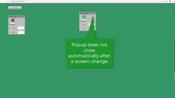 WinCC Unified V16 Faceplate: Part 8/9, closed the Faceplate Popups after a screen change
