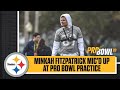 Mic'd Up: Minkah Fitzpatrick at Pro Bowl practice | Pittsburgh Steelers
