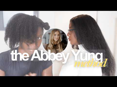 so, I guess the Abbey Yung Method works on natural hair too