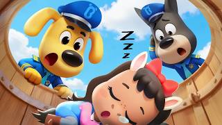   Hideandseek  Outdoor Safety Rules For Kids  Police Cartoon  Sheriff Labrador