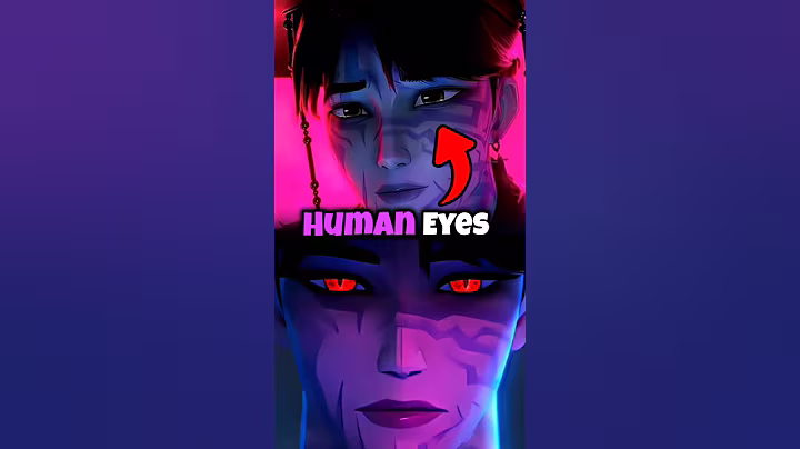 Why does Jinu's eyes change color | Kpop Demon Hunters #kpopdemonhunters #rumi #jinu #golden