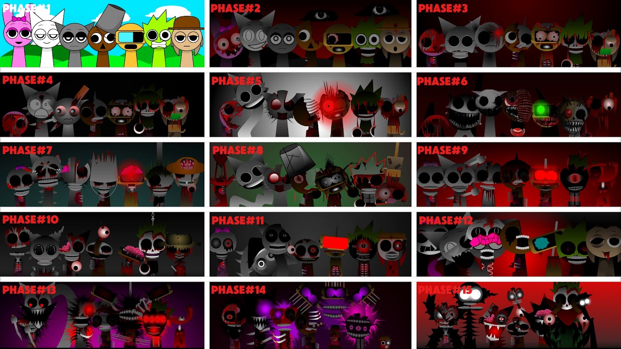 “Fun Time!” - Incredibox Sprunki Mix | Mix All Characters || From Stage 1 To Stage 15 Part 544