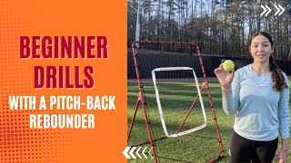 Mastering the Basics: Beginner Baseball & Softball Drills with a Pitch Back Rebounder
