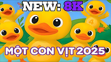 Chú Vịt Con Lông Vàng 🎶 Nhạc Thiếu Nhi Con Vịt - Một Con Vịt - Hoạt Hình 3D