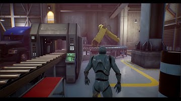 Factory Environment - Unreal Engine 4