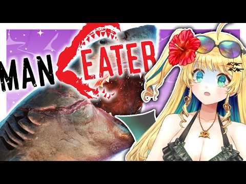 【Maneater】#3 もう俺は手がつけられんぜ！すべての敵を食いちぎる！【緑魔キャロライン】