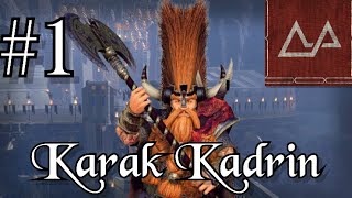 THE SLAYER KING GOES TO WAR! Total War: Warhammer III - Karak Kadrin (IE) Campaign (H/H) #1