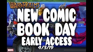 NEW COMIC BOOK DAY 4/3/19 EARLY ACCESS - EVERY BOOK - WHAT YOU NEED TO KNOW NOW! - NCBD