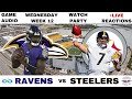 NFL WEDNESDAY WEEK 12: Pittsburgh Steelers vs Baltimore Ravens