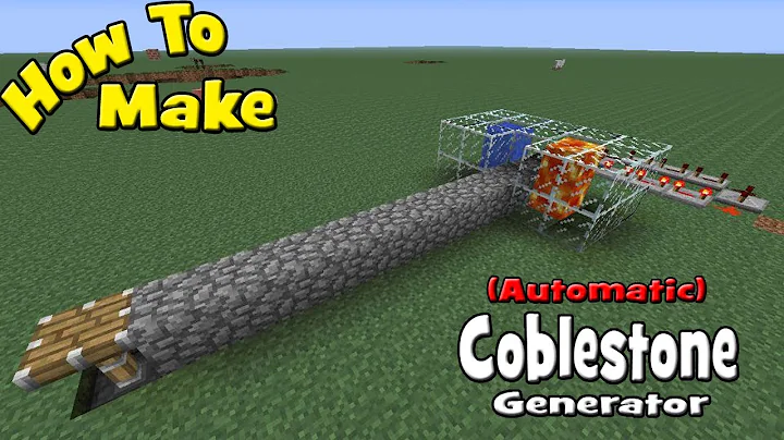 The Ultimate Guide to Building an Automatic Cobblestone Generator