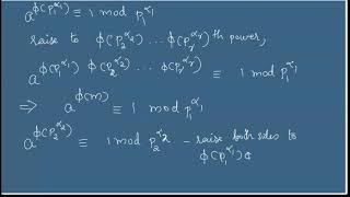 Euler's Theorem::: Generalisation of Fermat's Little Theorem