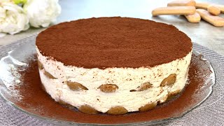 10 Minutes Tiramisu  quick & easy ... no eggs + no alcohol!  Recipe # 67