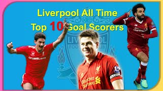 Liverpool All Time Top 10 Goal Scorers