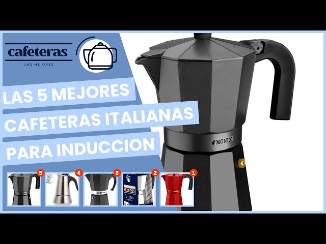 Cafetera Inducción de Aluminio MONIX Rock 6 Tazas