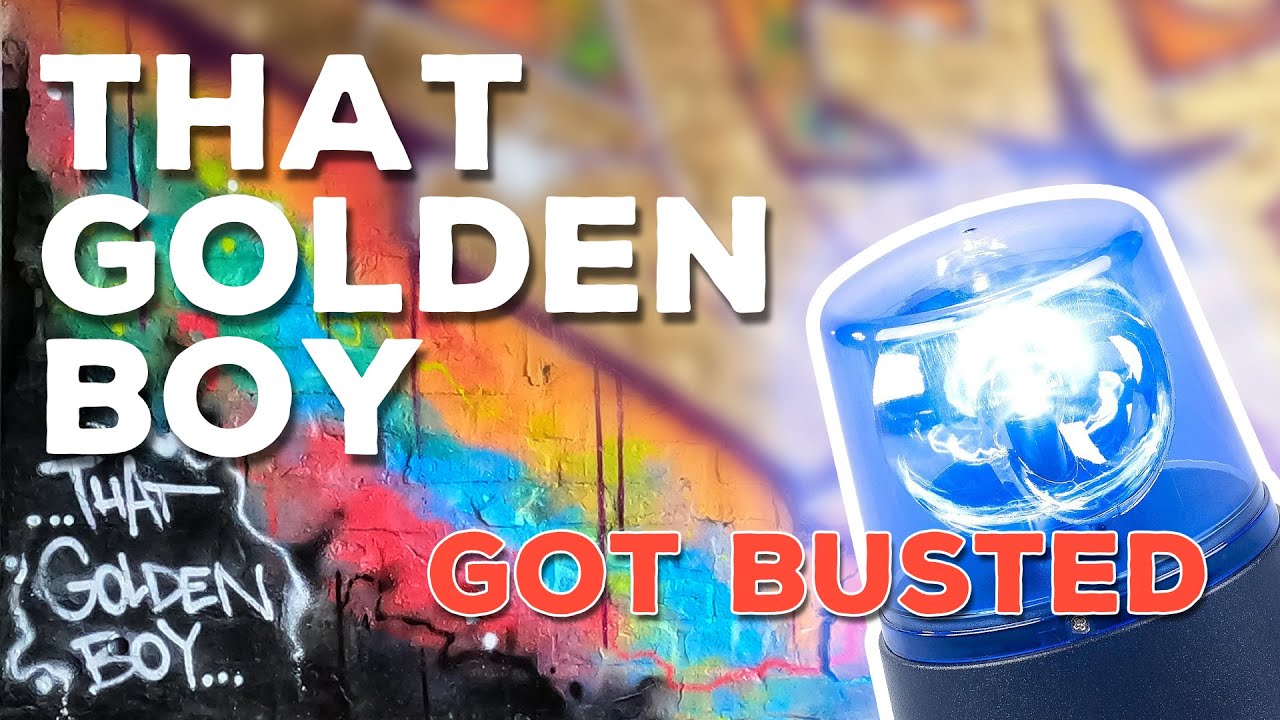Dieser Goldjunge wurde ERWISCHT | BUSTED at LOST PLACE | GRAFFITI Vlog 039