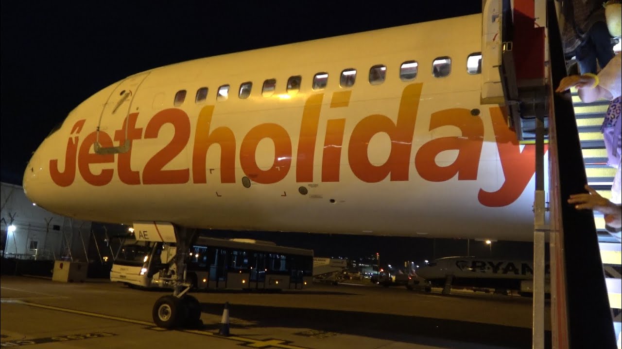 INFLIGHT VIDEO! JET2 B757200, ANTALYA (AYT) ️ MANCHESTER (MAN