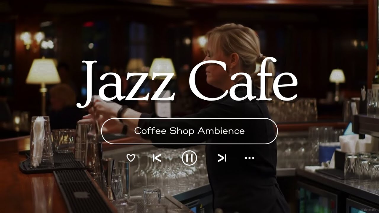 Warm Fall Morning Jazz to Working 🍂 Cozy Cafe Shop Ambience & Relaxing Piano Jazz Music