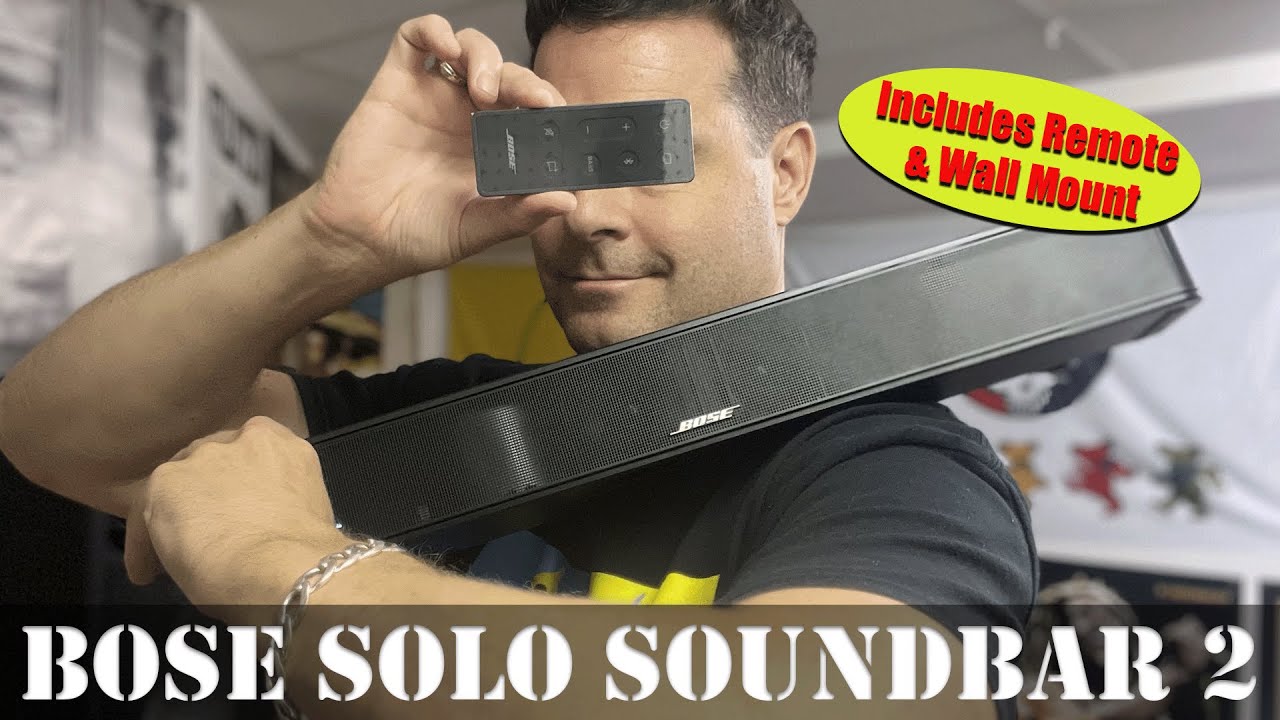 Bose Solo SoundBar 2 Unboxing & Review - YouTube