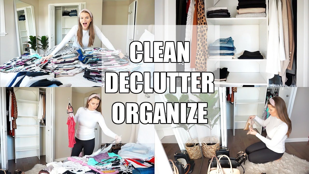 EXTREME CLOSET CLEAN OUT 2020 | DECLUTTER WITH ME - YouTube