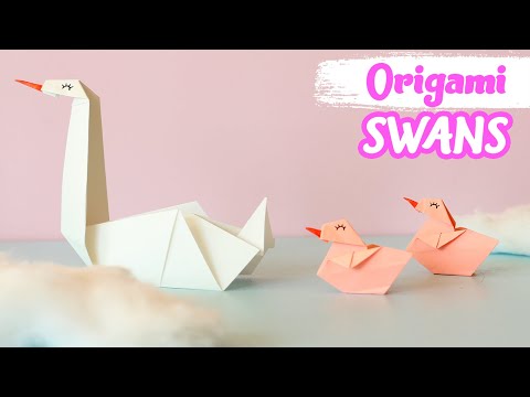 Video: Hoe Om 'n Swaan In Modulêre Origami Te Maak