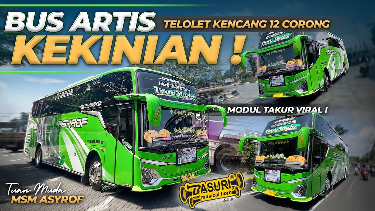 SEMUA SUKA TELOLET BUS INI 😍!!! | MSM Asyrof Tuan Muda Reborn - YouTube