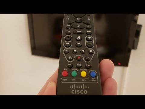 Programar control telecentro cisco para manejar la tv