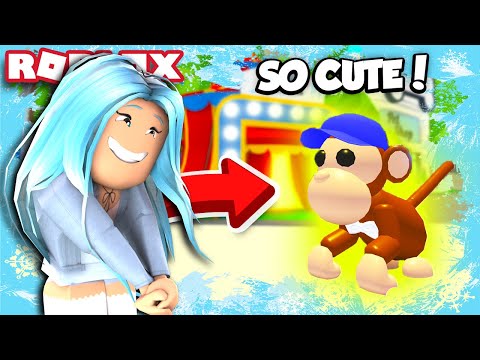 I Adopted A MONKEY PET And Got RARE ACCESSORIES In Roblox Adopt Me!