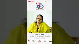 20 Years 🤝 One Powerful Journey 🚀Special Wishes from MRS. NITHIYASAKTHI CONSTRUCTION