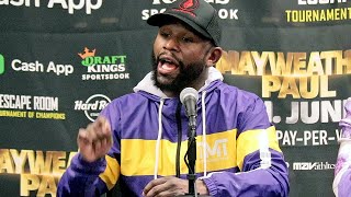 FLOYD MAYWEATHER SAYS ITS SAD TO SEE MANNY PACQUIAO KEEP FIGHTING AT 42