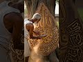 Allah pak#real craft studio #craftman#ai#shorts #youtube #crafted reality # wood carving#art