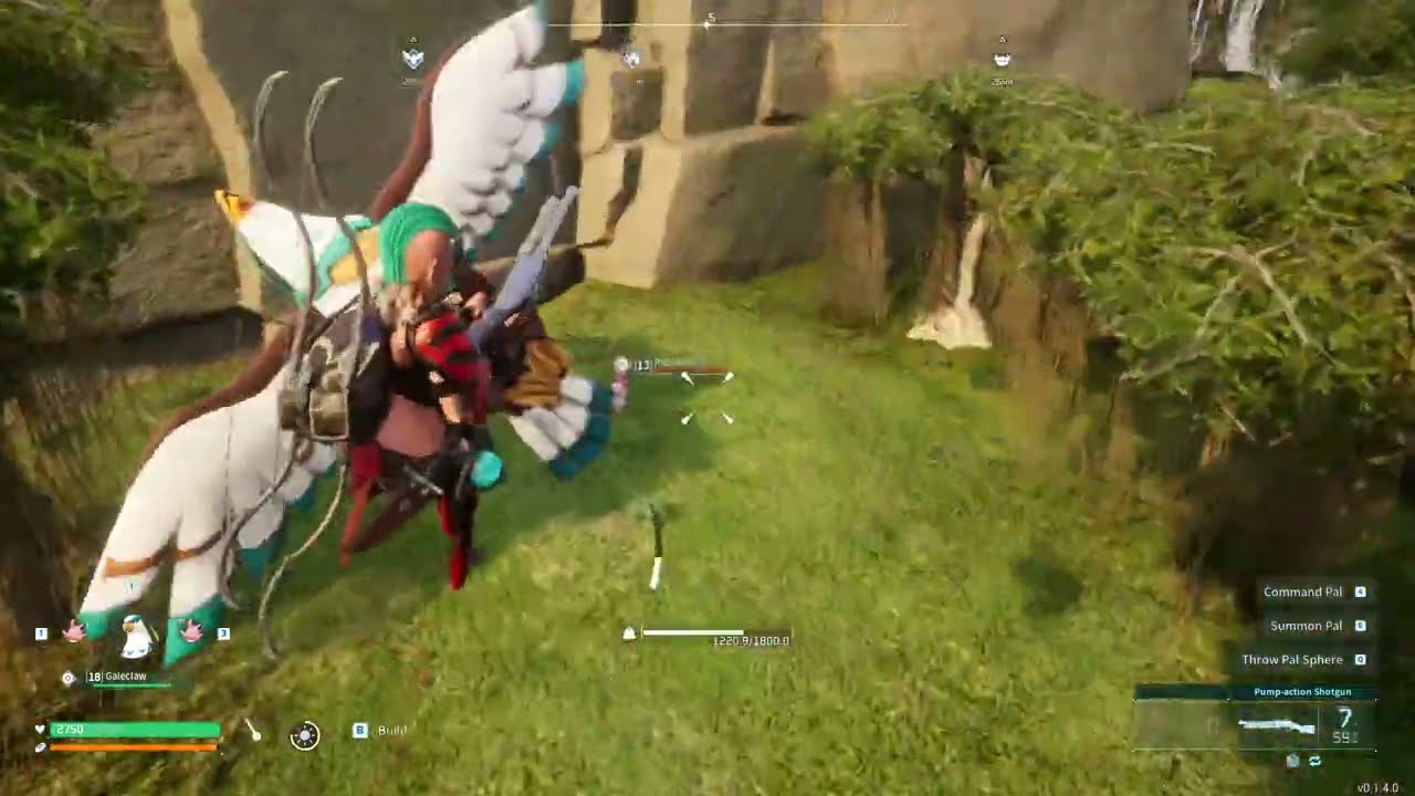 How to use Galeclaw's gliding ability - Palworld